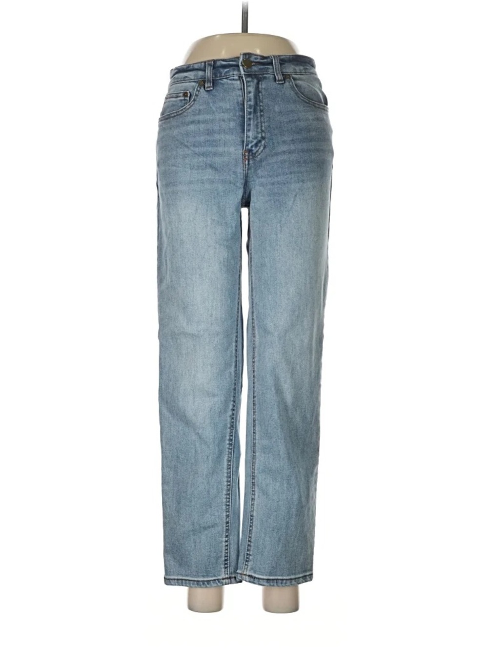 Oat New York Light Blue Straight Leg Jeans - Women's